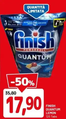 DPiù Finish quantum lemon offerta