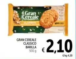 Spazio Conad Gran cereale classico BARILLA offerta
