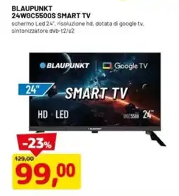 DPiù BLAUPUNKT 24WGC5500S SMART TV offerta
