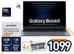 Unieuro SAMSUNG GALAXY BOOK5 offerta