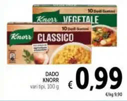 Spazio Conad Dado KNORR offerta