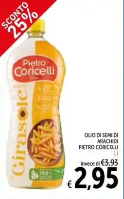 Spazio Conad Olio di semi di arachidi PIETRO CORICELLI offerta