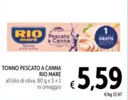 Spazio Conad Tonno pescato a canna RIO MARE offerta