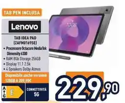 Unieuro Lenovo TAB IDEA PAD (ZAFM0169SE) offerta
