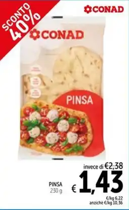 Spazio Conad Conad pinsa offerta