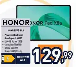 Unieuro HONOR PAD X8A offerta