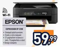 Unieuro EPSON EXPRESSION XP-2200 offerta
