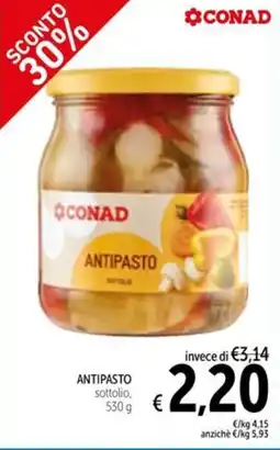 Spazio Conad Conad antipasto offerta