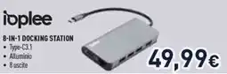 Unieuro Ioplee 8-in-1 docking station offerta