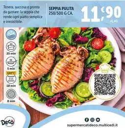 Deco Supermercati Seppia pulita offerta