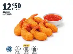 Deco Supermercati Gamberi pastellati offerta