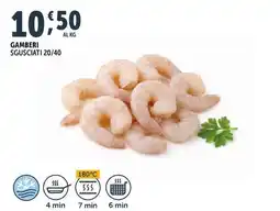 Deco Supermercati Gamberi sgusciati 20/40 offerta