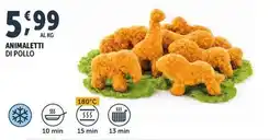 Deco Supermercati Animaletti di pollo offerta
