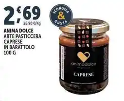 Deco Supermercati Anima dolce arte pasticcera caprese in barattolo offerta