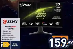 Unieuro msi MONITOR GAMING MAG 27C6X offerta