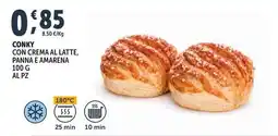 Deco Supermercati Conky con crema al latte, panna e amarena offerta