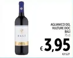 Spazio Conad Aglianico del vulture doc BALI offerta