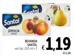 Spazio Conad Bevanda SANTAL offerta