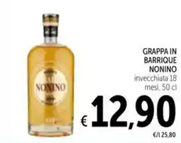 Spazio Conad Grappa in barrique NONINO offerta