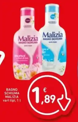Spazio Conad Bagno schiuma MALIZIA offerta