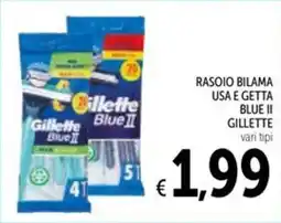 Spazio Conad Rasoio bilama usa e getta blue II GILLETTE offerta
