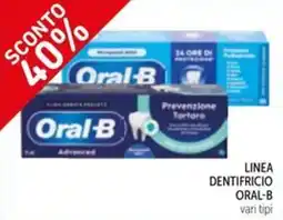 Spazio Conad Linea dentifricio ORAL-B offerta