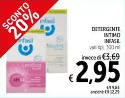 Spazio Conad Detergente intimo INFASIL offerta