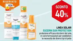 Spazio Conad Linea solari EUCERIN SUN PROTECTION offerta