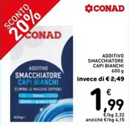 Spazio Conad Additivo smacchiatore capi bianchi offerta