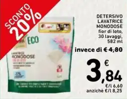 Spazio Conad Detersivo lavatrice MONODOSE offerta