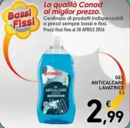 Spazio Conad Gel anticalcare lavatrice offerta