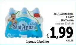 Spazio Conad Acqua minerale la baby SANT'ANNA offerta