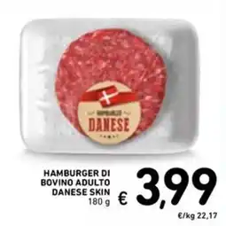 Spazio Conad Hamburger di bovino adulto DANESE SKIN offerta