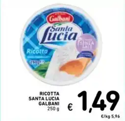 Spazio Conad Ricotta santa lucia GALBANI offerta