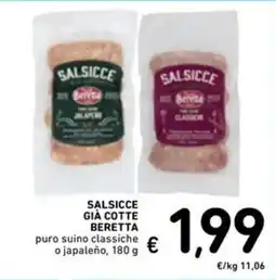 Spazio Conad Salsicce già cotte BERETTA offerta