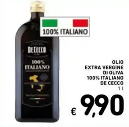 Spazio Conad Olio extra vergine di oliva 100% italiano DE CECCO offerta