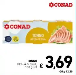 Spazio Conad Conad tonno all'olio di olivA offerta