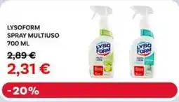 Max Factory Lysoform spray multiuso offerta