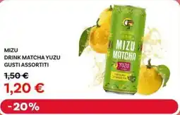 Max Factory Mizu drink matcha yuzu offerta
