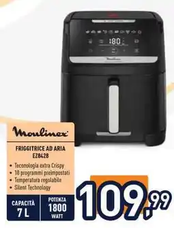Unieuro Moulinex FRIGGITRICE AD ARIA EZ8428 offerta