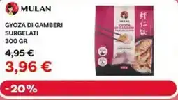 Max Factory Mulan gyoza di gamberi surgelati offerta