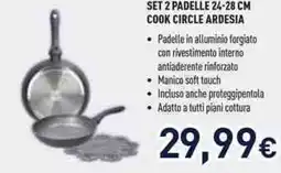 Unieuro Tognana set 2 padelle cook circle ardesia offerta
