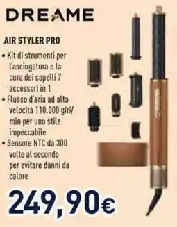 Unieuro Dreame air styler pro offerta