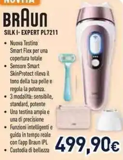Unieuro BRAUN SILK I-EXPERT PL7211 offerta