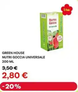 Max Factory Green house nutri goccia universale offerta
