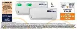 Unieuro DAIKIN CONDIZIONATORE DUALSPLIT DUAL9+12 offerta