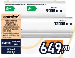 Unieuro CONDIZIONATORE DUAL COMFEE MIDKITDUALFCF9+12 offerta