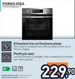 Unieuro CANDY FORNO IDEA FIDCPX625LIT offerta