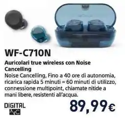 Unieuro SONY WF-C710N offerta