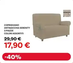 Max Factory Copridivano antimacchia serenity 3 piazze offerta